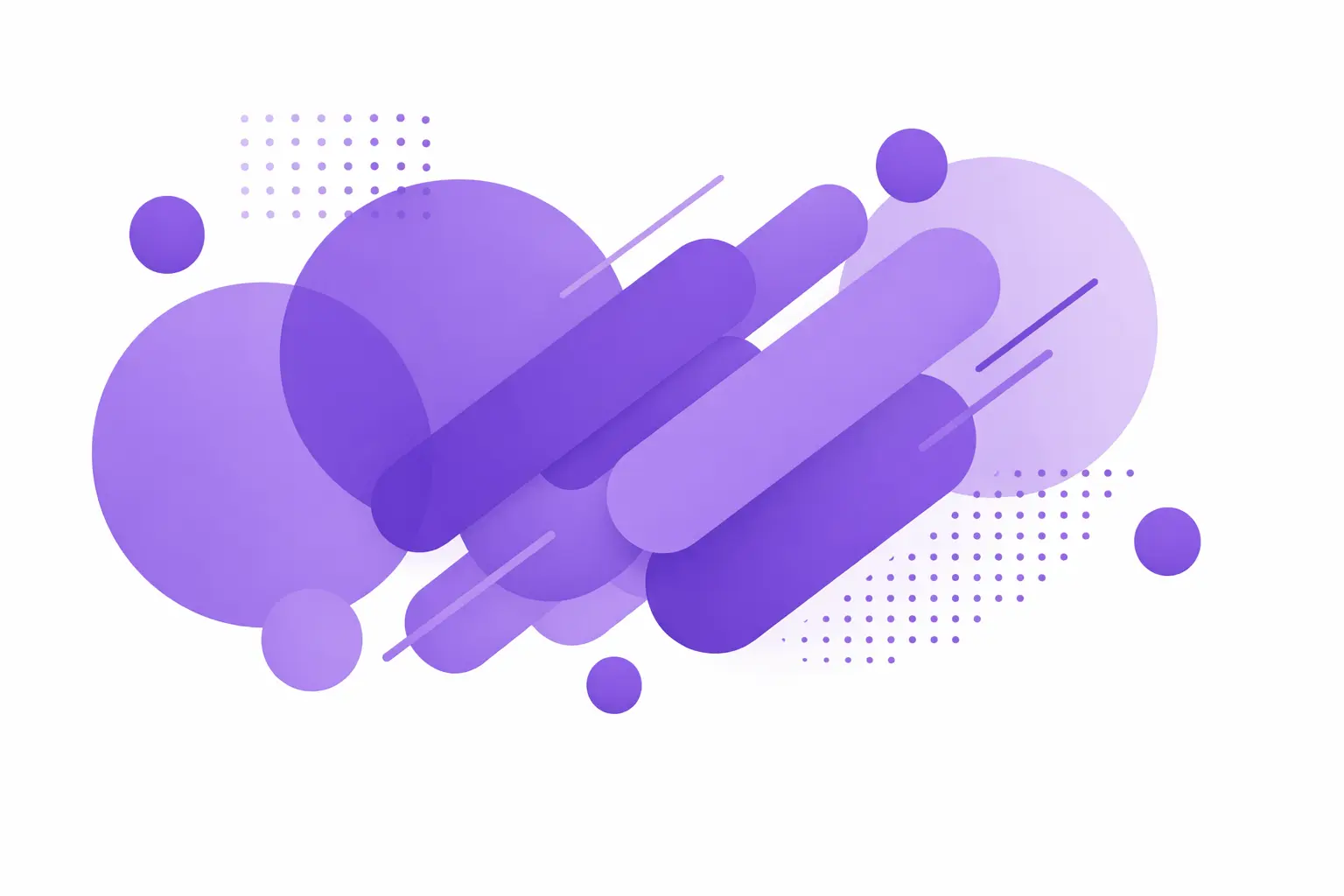 Abstrakter Vergleich mit Plus-Symbol